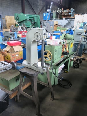 3 Ton, Dake #1-1/2-B, Ratchet Leverage Arbor Press, 18.25" stroke, 7 throat, 1.25" x 1.25" x 24.5" Ram, w/ - Image 5