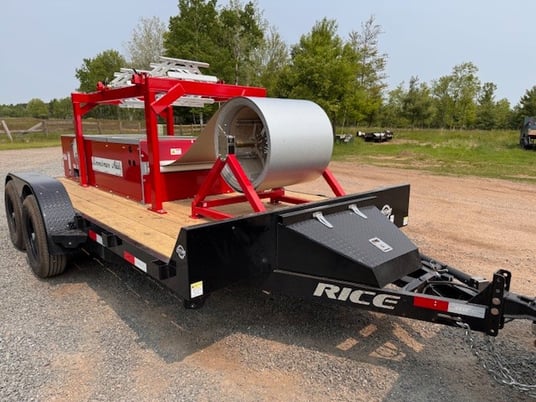 Zimmerman, portable rollformer, Z Panel 1" Snap Lock Roofing - Image 2