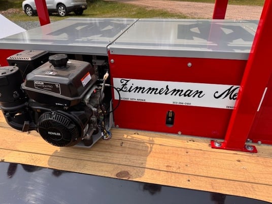 Zimmerman, portable rollformer, Z Panel 1" Snap Lock Roofing - Image 7