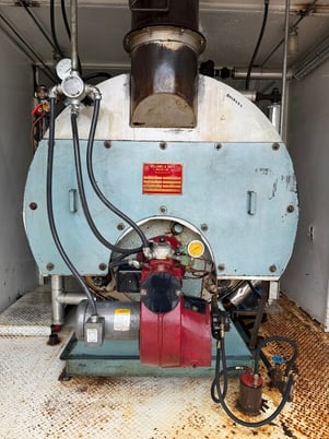 60 HP Williams & Davis, firetube boiler - Image 1