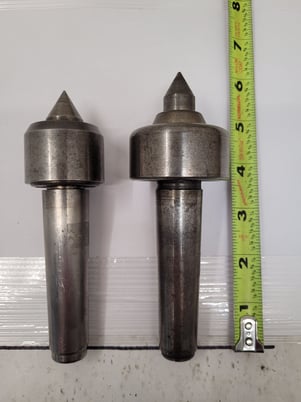 Live Center, Ideal Industries #Type-S, #3 Morse Taper, Set of 2 - Image 2