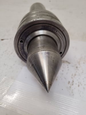 Live Center, Warner & Swasey #L-250HD-M4153, 2.5" diameter Straight Shank, 14.5" overall length - Image 6