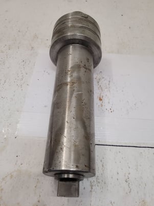 Live Center, Warner & Swasey #L-250HD-M4153, 2.5" diameter Straight Shank, 14.5" overall length - Image 8