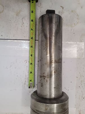 Live Center, Warner & Swasey #L-250HD-M4153, 2.5" diameter Straight Shank, 14.5" overall length - Image 9