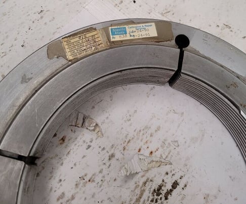Hemco, Thread Gage, UNJS, 6.5 diameter, 8 TPI, Class 3A, 6.4138 CO P.D. - Image 4