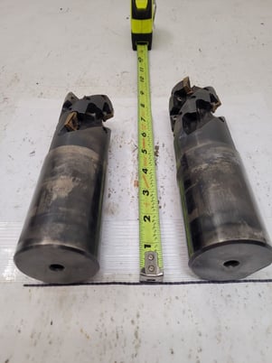 Kennametal #K2003R402AN25408C, Indexable Milling Cutter, 2" Shank, 7"/7.5" Cutter overall length, Lot of 2 - Image 2