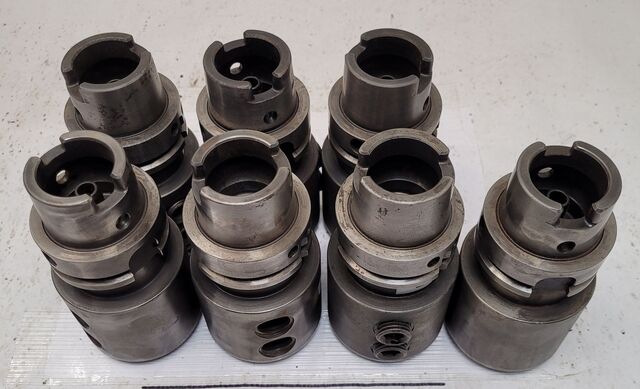 Kennametal, Erickson #HSK-63A, collet adapter, 1.2598" Shank, 2.815" diameter Body, 4.3307" L Gage, 2.126" L - Image 8