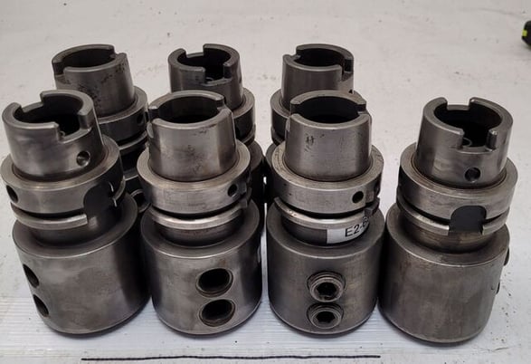 Kennametal, Erickson #HSK-63A, collet adapter, 1.2598" Shank, 2.815" diameter Body, 4.3307" L Gage, 2.126" L - Image 9