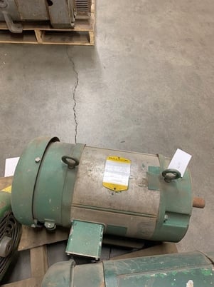 3 HP 1750 RPM Baldor, Frame 215C, TEFC, 180 VA, 100/200 VF - Image 2