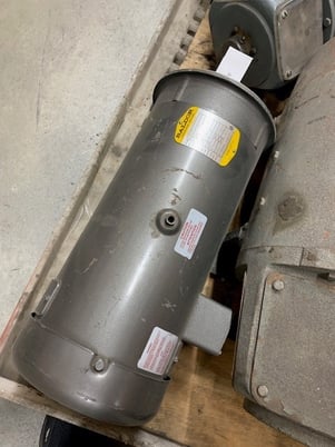 3 HP 1750 RPM Baldor, Frame 184TC, TEFC, 180 VA, 100/200 VF - Image 2