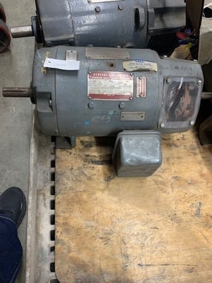 3 KW HP 1750 RPM General Electric, Frame CD218A, DPFG, 50 VA, 100/200 VF - Image 2