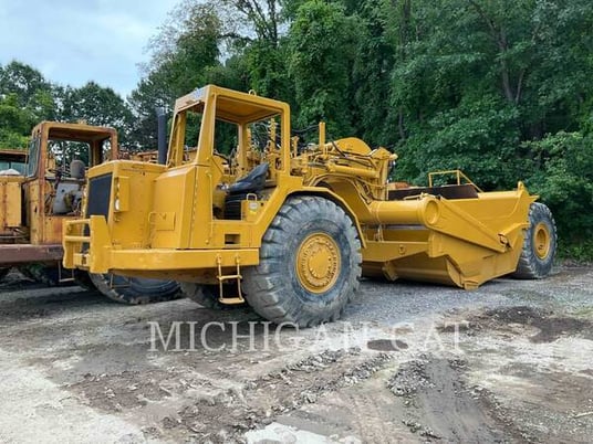 Caterpillar 621E, Wheel Tractor Scraper, 5 hours, S/N: 6AB01130, 1988 - Image 1