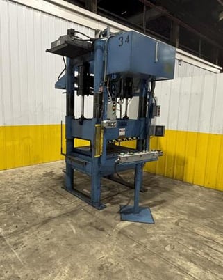 Beckwood #683640, 4-post hydraulic press, Allen Bradley PanelView 300 - Image 1