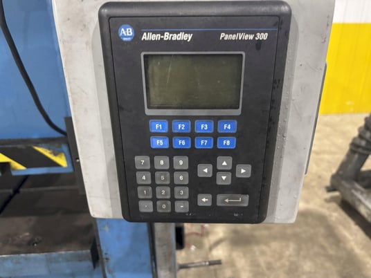 Beckwood #683640, 4-post hydraulic press, Allen Bradley PanelView 300 - Image 5