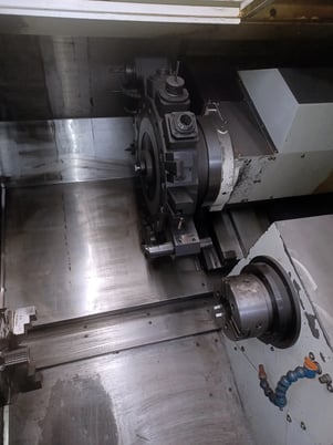 Takisawa #TNR-200YS, CNC Lathe, 8" Main Chuck, 2.6" Left Bar Capacity, 8.66" diameter Turn, L3:10"/L5:17.87" - Image 5