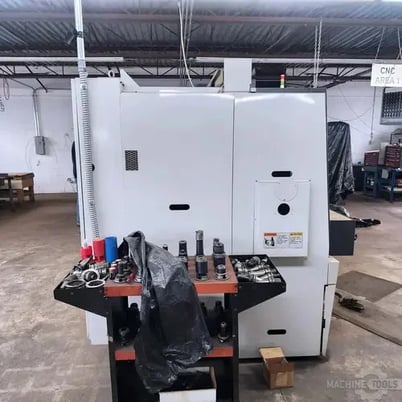 Takisawa #TNR-200YS, CNC Lathe, 8" Main Chuck, 2.6" Left Bar Capacity, 8.66" diameter Turn, L3:10"/L5:17.87" - Image 7