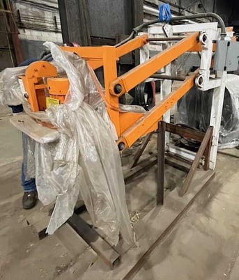 Signode #M20, banding head, .75" band width, support stand, 1980 - Image 4