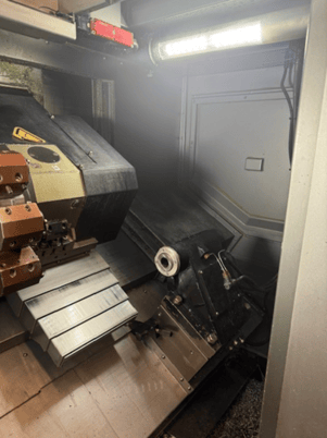 Hurco #TM-8i, slant bed CNC lathe, 20.6" swing, 23.2" centers, 2.6" bar, 14" turn diameter, 20.6" turn - Image 2