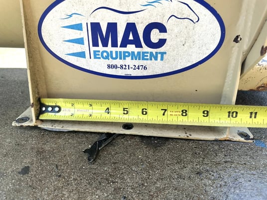 9" diameter x 13' long, Screw conveyor, carbon steel, 10" x 10" outlet - Image 5