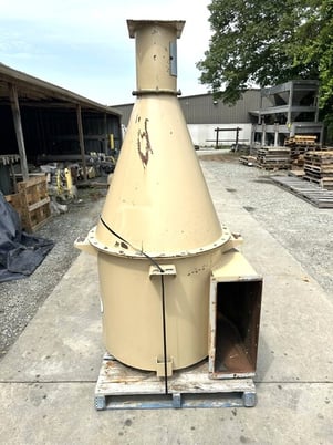 Mac cyclone, 36" diameter, 122" height, Carbon steel - Image 2