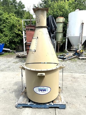 Mac cyclone, 36" diameter, 122" height, Carbon steel - Image 3