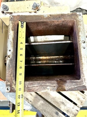 10" x 10" Mac #HD12x10, rotary airlock, Carbon steel, 1 HP, 1750 RPM - Image 5