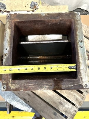 10" x 10" Mac #HD12x10, rotary airlock, Carbon steel, 1 HP, 1750 RPM - Image 6