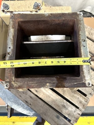 10" x 10" Mac #HD12x10, rotary airlock, Carbon steel, 1 HP, 1750 RPM - Image 8