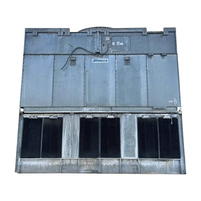 885 Ton, Frick #IDC-3540-4-Q, Evaporative Condenser, 627.65 Ton Ammonia, 143820 CFM, 27.35 cu.ft. Coil, 300 - Image 1