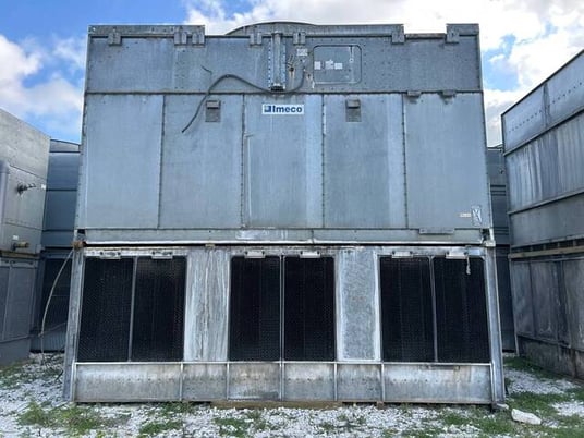 885 Ton, Frick #IDC-3540-4-Q, Evaporative Condenser, 627.65 Ton Ammonia, 143820 CFM, 27.35 cu.ft. Coil, 300 - Image 3