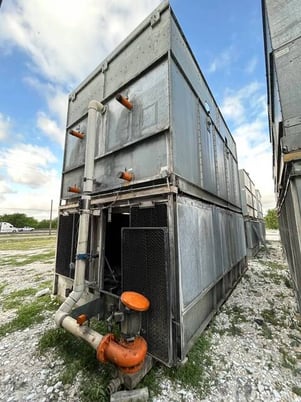 885 Ton, Frick #IDC-3540-4-Q, Evaporative Condenser, 627.65 Ton Ammonia, 143820 CFM, 27.35 cu.ft. Coil, 300 - Image 10