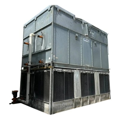 885 Ton, Frick #IDC-3540-4-Q, Evaporative Condenser, 627.65 Ton Ammonia, 143820 CFM, 27.35 cu.ft. Coil, 300 - Image 2