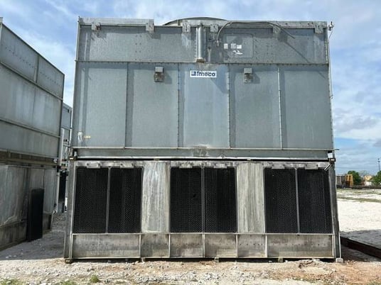 885 Ton, Frick #IDC-3540-4-Q, Evaporative Condenser, 627.65 Ton Ammonia, 143820 CFM, 27.35 cu.ft. Coil, 300 - Image 3