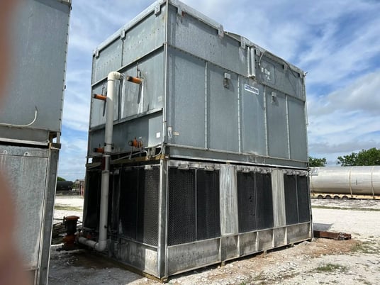 885 Ton, Frick #IDC-3540-4-Q, Evaporative Condenser, 627.65 Ton Ammonia, 143820 CFM, 27.35 cu.ft. Coil, 300 - Image 4