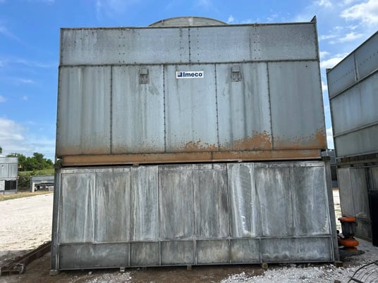 885 Ton, Frick #IDC-3540-4-Q, Evaporative Condenser, 627.65 Ton Ammonia, 143820 CFM, 27.35 cu.ft. Coil, 300 - Image 6
