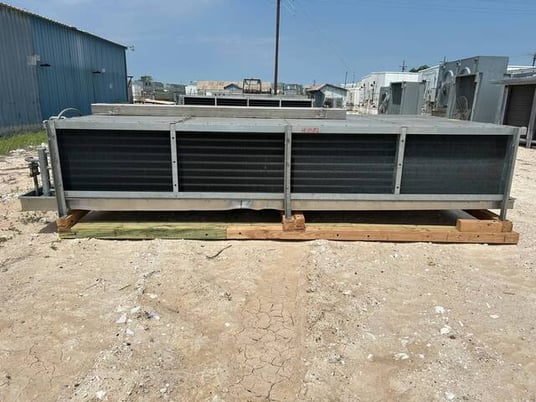 4 Fans, York #DC30-484, Ammonia Evaporator Coil, Low Temperature, Wet Coil, 7.99 cu.ft., Left Handed, 2 HP - Image 4