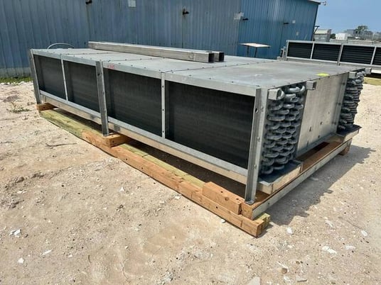 4 Fans, York #DC30-484, Ammonia Evaporator Coil, Low Temperature, Wet Coil, 7.99 cu.ft., Left Handed, 2 HP - Image 5