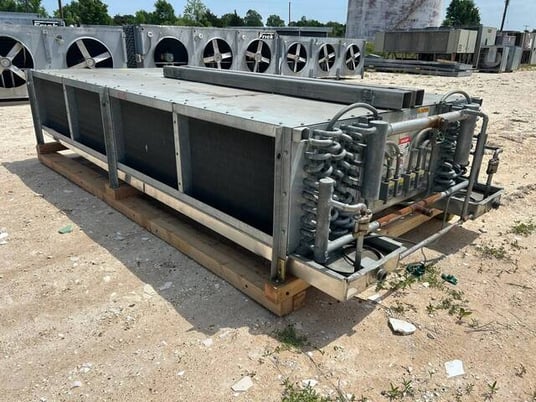 4 Fans, York #DC30-484, Ammonia Evaporator Coil, Low Temperature, Wet Coil, 7.99 cu.ft., Left Handed, 2 HP - Image 7