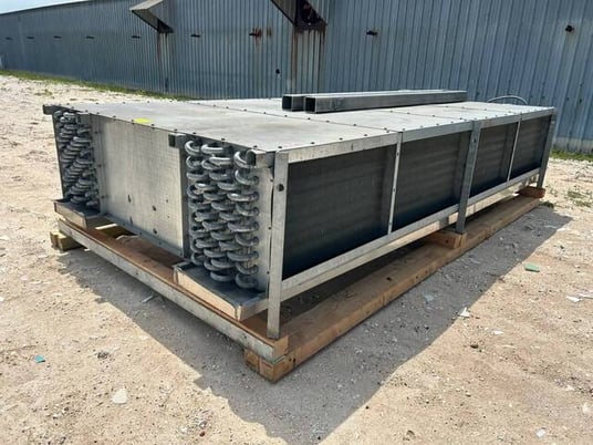 4 Fans, York #DC30-484, Ammonia Evaporator Coil, Low Temperature, Wet Coil, 7.99 cu.ft., Left Handed, 2 HP - Image 9