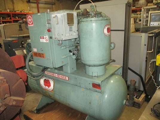 Gardner Denver #EBERFB, rotary screw compressor, 25 HP - Image 1