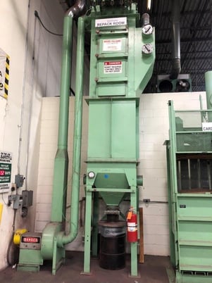 Mikro-Pulsaire dust collector, 3' x 3' x 4' chamber dimensions, 20 HP, 1770 RPM - Image 2