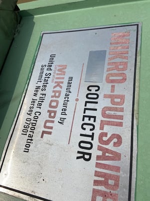 Mikro-Pulsaire dust collector, 3' x 3' x 4' chamber dimensions, 20 HP, 1770 RPM - Image 4