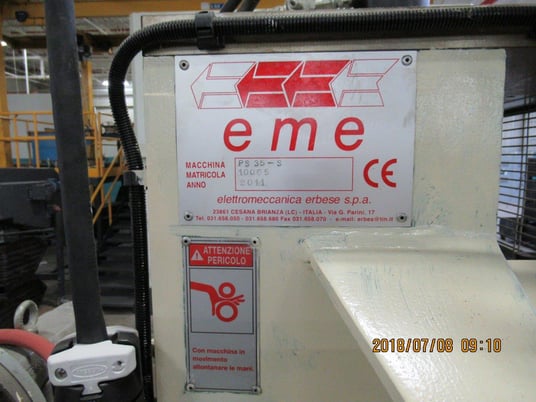 1.22" x 11.81" Sacma #SP-660AL, 5-die long stroke cold former, 80 PPM, 150 KW, linear feed - Image 5