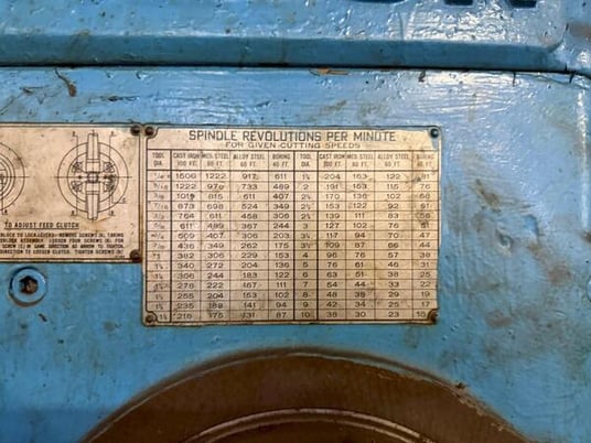 4' -13" Carlton, radial drill - Image 4