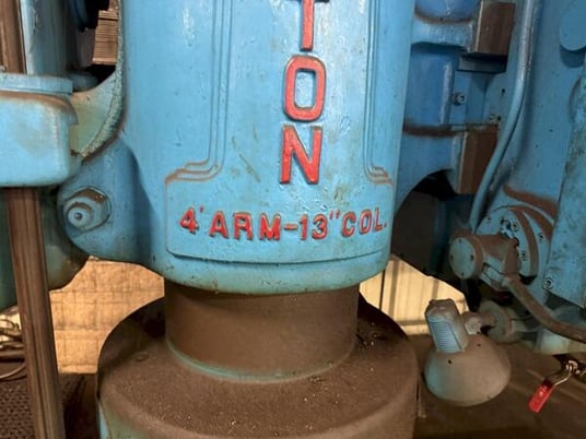 4' -13" Carlton, radial drill - Image 5