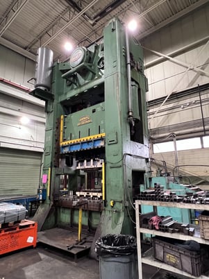 300 Ton, Danly #E2-300-84-48, straight side double crank, 24" stroke, 60" Shut Height, 10" adj., 22-30 SPM - Image 2