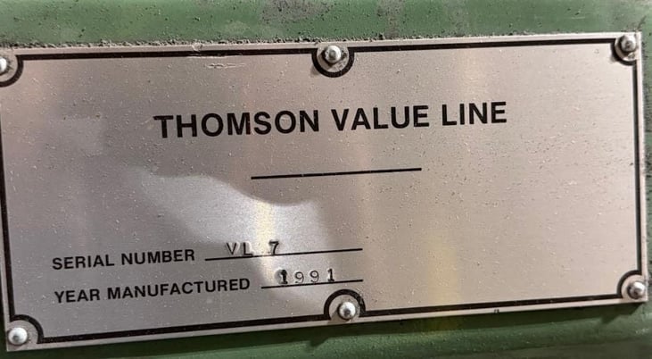 Thomson #VL-7, Clamshell Die Cutter, 1991 - Image 3