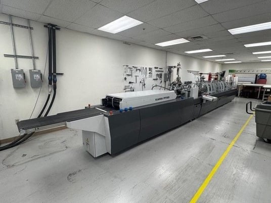 Kama #ProFold-52i, Folder Gluer, 20.5" width, HHS hot melt glue system, w/ small package upgrade, 2022 - Image 2