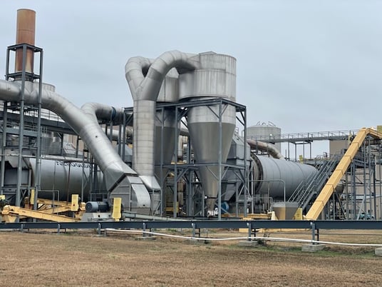 156" x 720" Complete drying system, rotary dryer, Stainless steel, tri0ple pass, Natural gas or propane (2 - Image 3