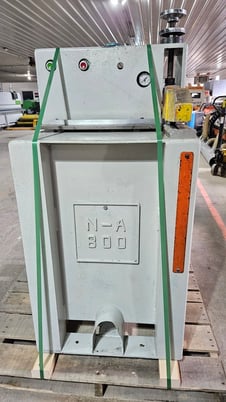 Nelson Atkinson #NA-800, right hand upcut saw, approx 12" x 24" table, 14" saw blade, 5 HP - Image 2